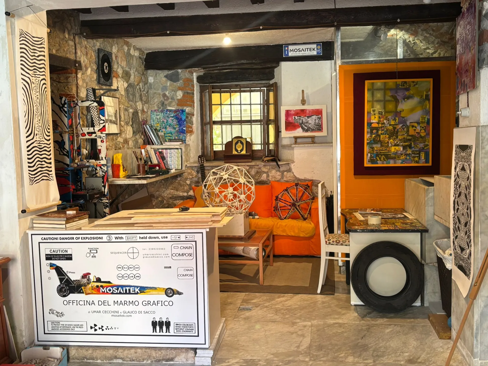 Mosaitek - Officina del marmo Grafico